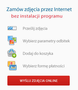 Wywoływanie zdjęć przez Internet